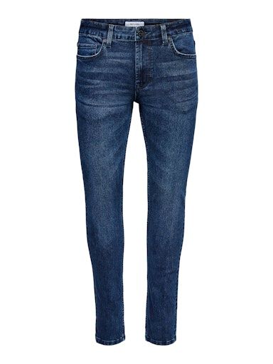 ONSWARP SKINNY  D BLUE  PK 9621 33-32 BLUE-DENIM