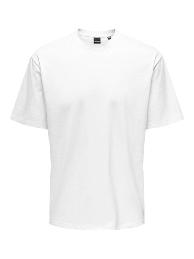 ONSFRED LIFE RLX SS TEE NOOS XS BRIGHT-WHITE