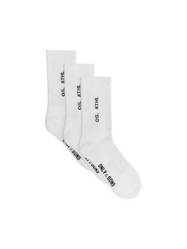 ONSRODYTEXT TENNIS SOCK 3-PACK ONESIZE STAND