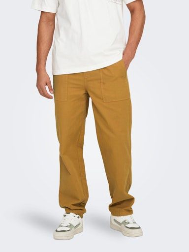 ONSSINUS LOOSE 0194 PANT WW S BISTRE