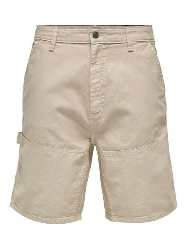 ONSEDGE CARPENTER STRAIGHT 0186 SHORTS L CHINCHILLA