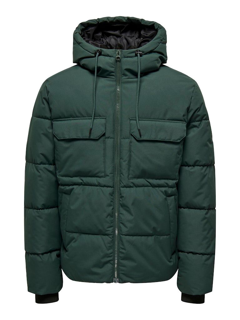 ONSELIJAH PCKT. HOOD JACKET OTW NOOS XL DARKEST-SPRUCE