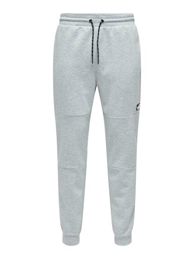 ONSLIAM REG PANTS TRACKSUIT NOOS L LIGHT-GREY-MELANGE