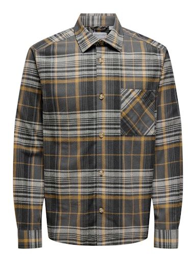 ONSMASON OVERSHIRT L BISTRE