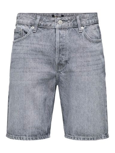 ONSEDGE MG 2042 TAI DNM SHORTS NOOS L Medium-Grey-Denim