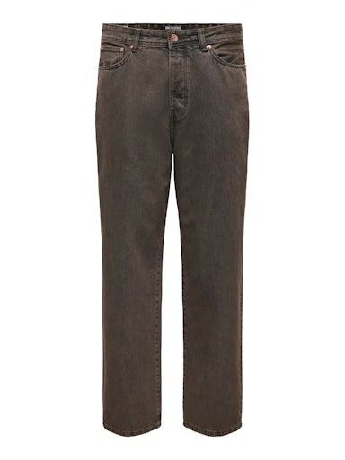 ONSFADE LOOSE BROWN 6813 TAI DNM 34-32 BROWN-STONE