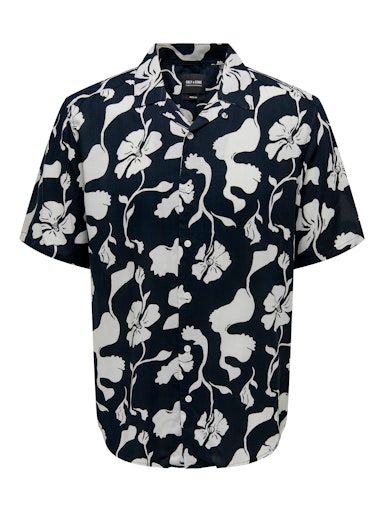 -ONSDASH LIFE SS RESORT AOP SHIRT NOOS L STAND