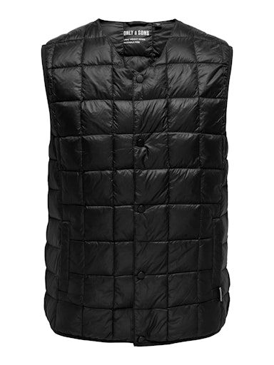 ONSGAVIN LIGHT DOWN VEST OTW L BLACK