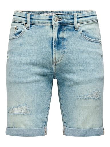 ONSPLY SBD R0028 AZG DNM SHORTS NOOS S Special-Blue-Grey-Denim